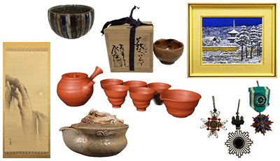 美術品／骨董品の買取や終活断捨離の不用品回収の前に蓮田伊奈白岡周辺の出張買取・質コンドーへご相談！